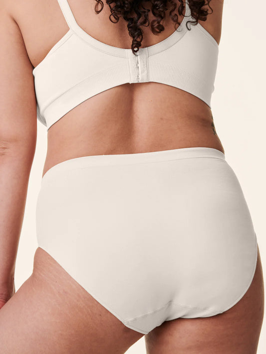 High Rise (X) Seamless Panty 21001BA - Antique White