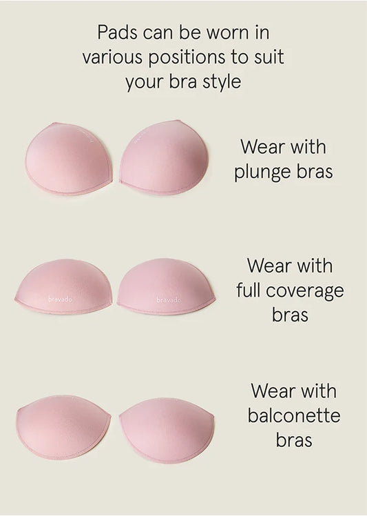 Reusable (X) Leak Resistant Nursing Pads (2 pairs) - Petal Pink