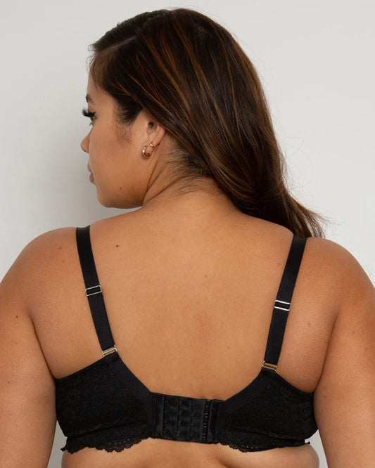 Luxe Lace Wireless Bralette 1348 016 - Black
