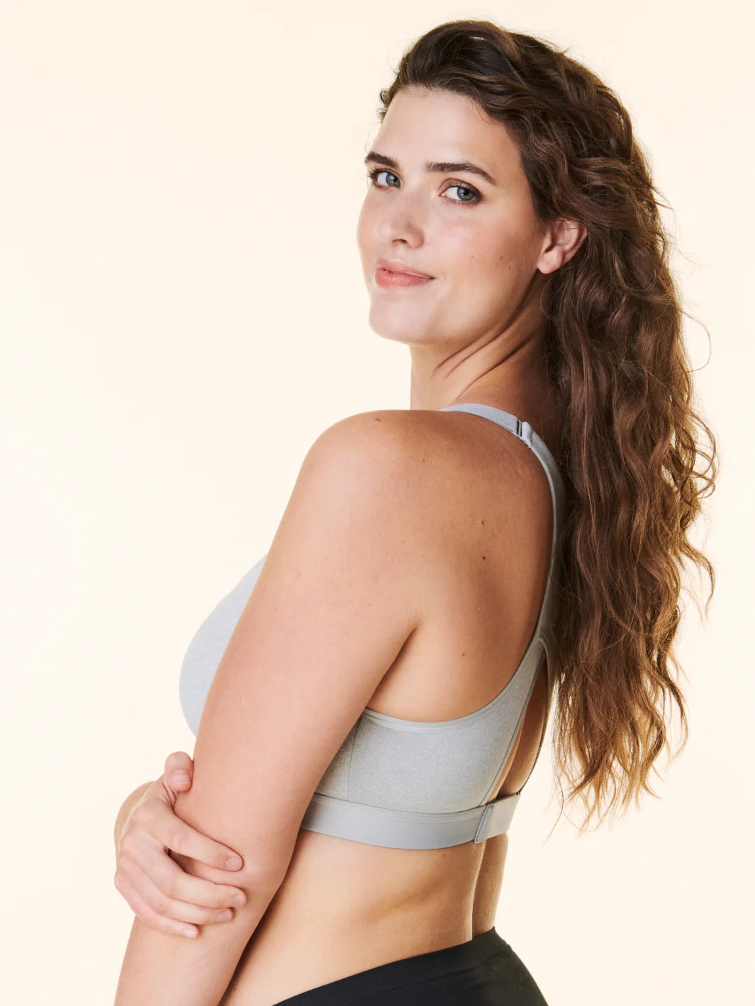 Light Impact Wireless Sport Bra 11061 - Grey