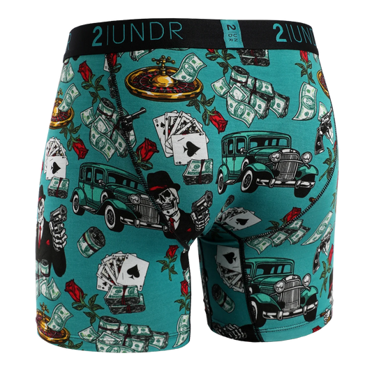 2UNDR 6" Swing Shift Boxer Brief - Mobsters