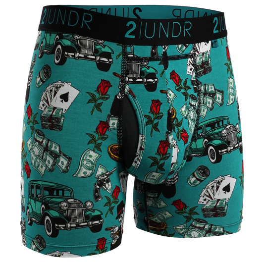 2UNDR 6" Swing Shift Boxer Brief - Mobsters