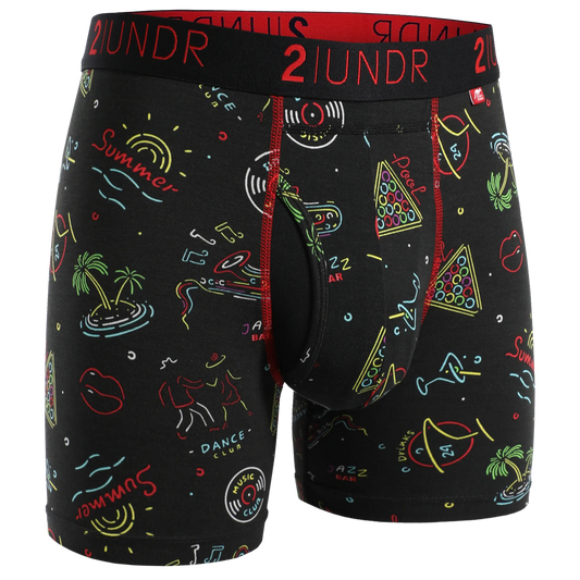 2UNDR 6" Swing Shift Boxer Brief - Vegas Baby