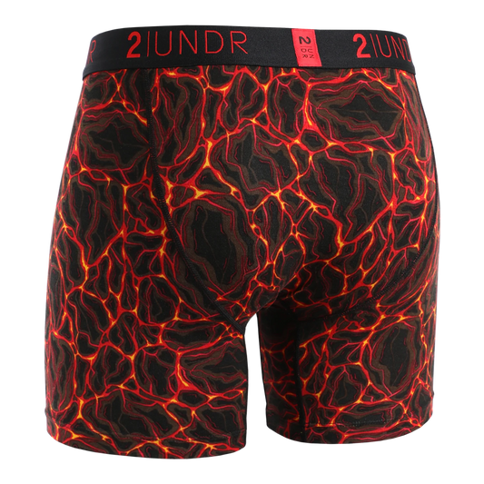 2UNDR 6" Swing Shift Boxer Brief - Inferno