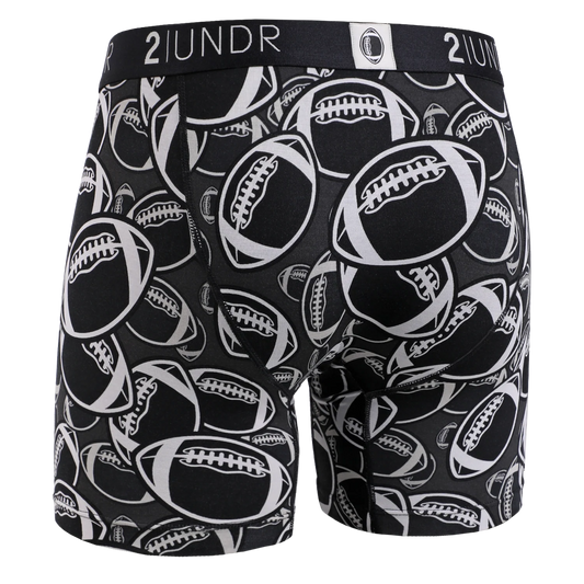 2UNDR (SC) 6" Swing Shift Boxer Brief - Grid Iron