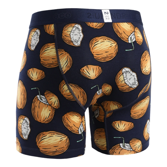 2UNDR 6" Eco Shift Boxer Brief - Cocos