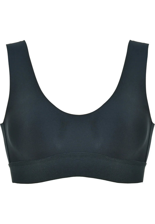 Wireless Smoothing T-shirt Bra 5832 - Black White