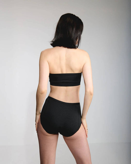 Leakproof Period Brief Super Absorbency - Black