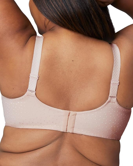 Back Appeal Full Coverage Wireless T-shirt Bra 852403 253 - Rose Dust