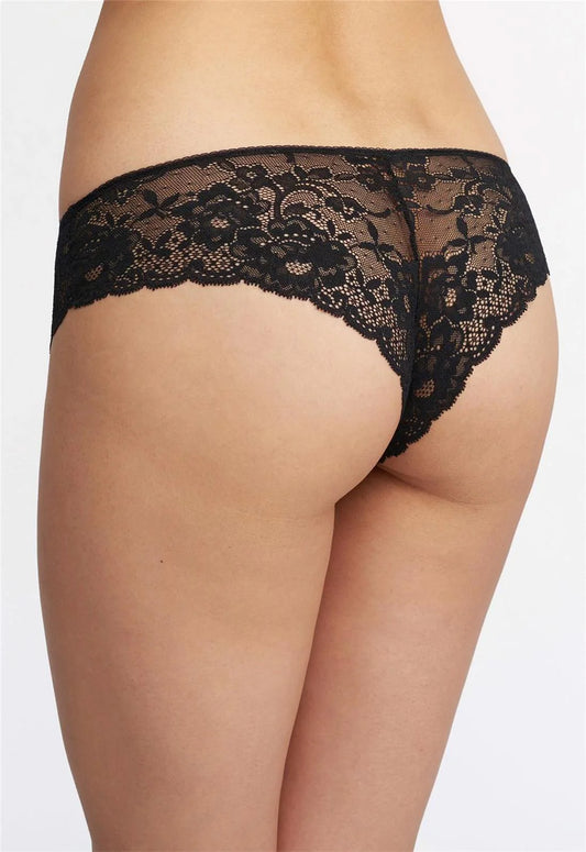 Signature Lace Brazilian Panty 9001 - Black