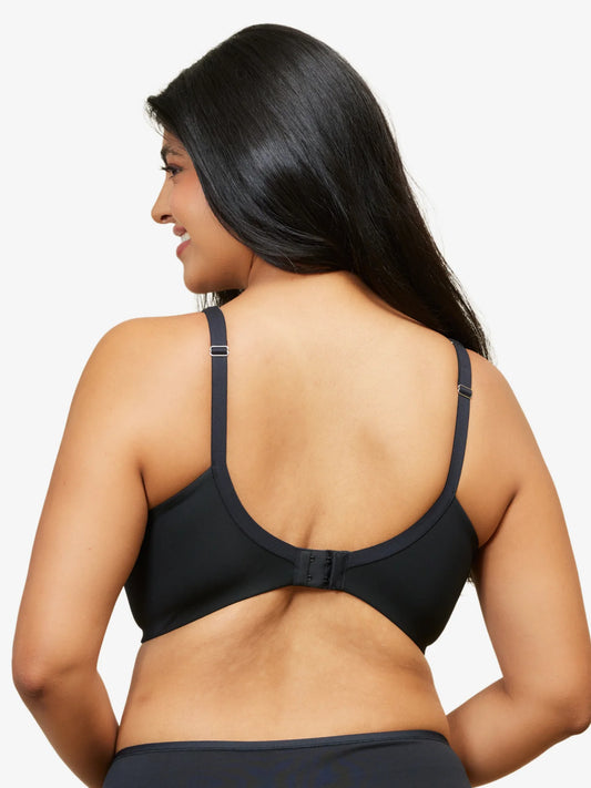 5041 Jolene Plunge T-shirt Bra - Black