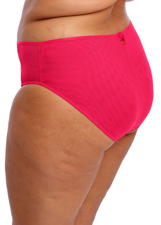 Teagan High Leg Brief EL302653 AZA - Azalea