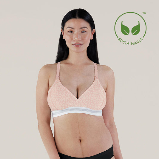 Original (X) Nursing Bra 1014VBA - Pink Leopard