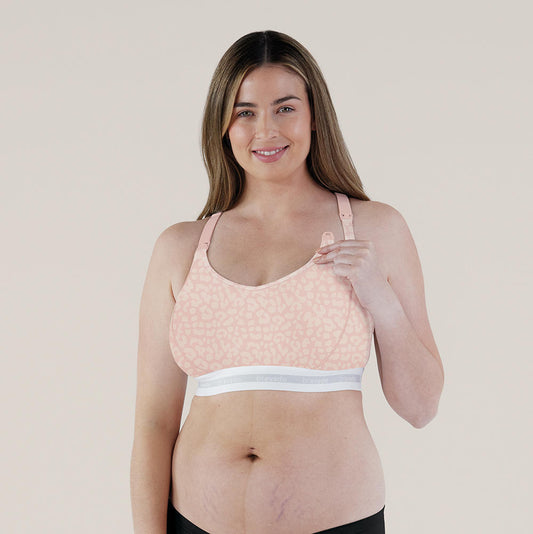 Original (X) Full Cup Nursing Bra 1015VBA - Pink Leopard