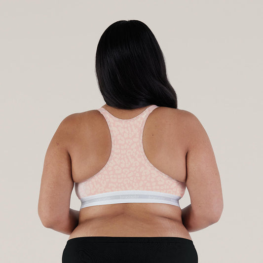 Original (X) Full Cup Extended Nursing Bra 1016BA - Pink Leopard