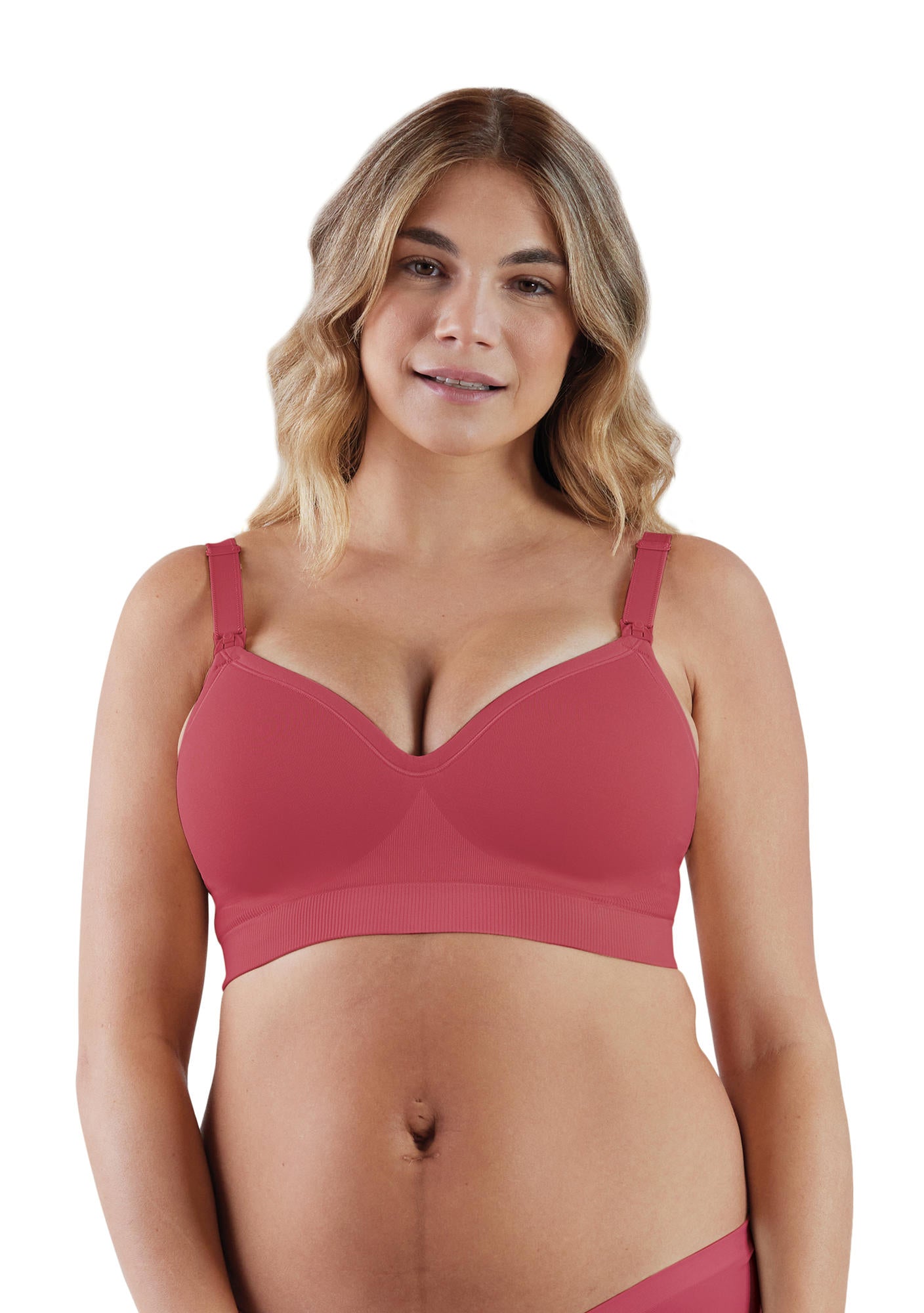 Plunge Nursing Bra 11017 - Lipstick