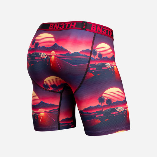 BN3TH 7" Pro Flex Max Boxer Brief - Sunset Racing - Cerise