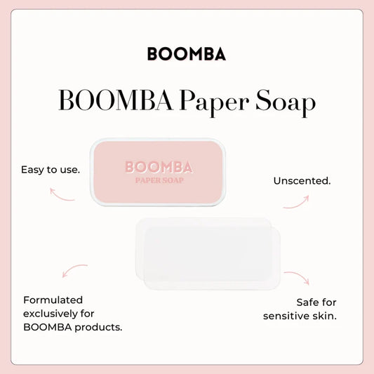 Boomba Paper Soap - 30 pieces