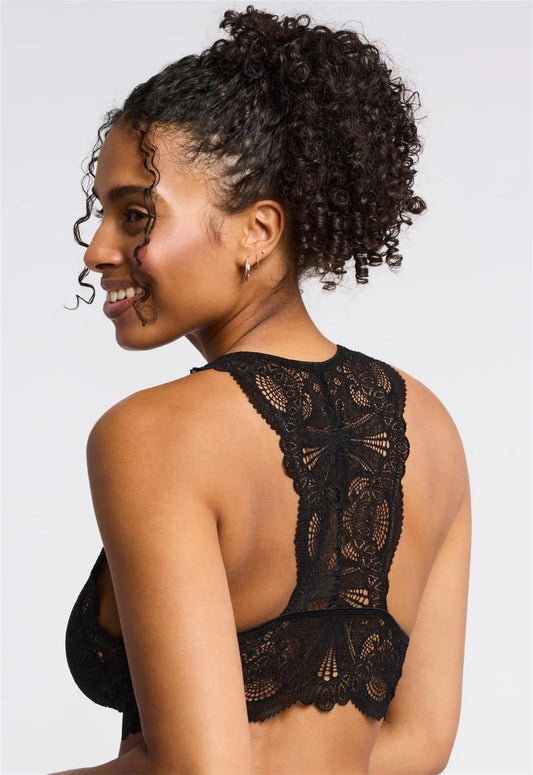 Belle Epoque Lace T-Back Bralette 612 - Black