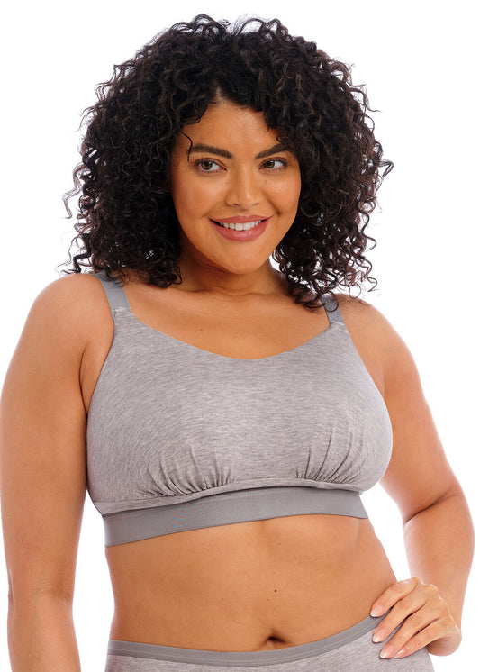 Downtime Wireless Bralette EL301417 GYL - Grey Marl