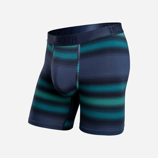 BN3TH 6.5" Classic Boxer Brief with Fly 1338 - Rhythm Stripe Navy