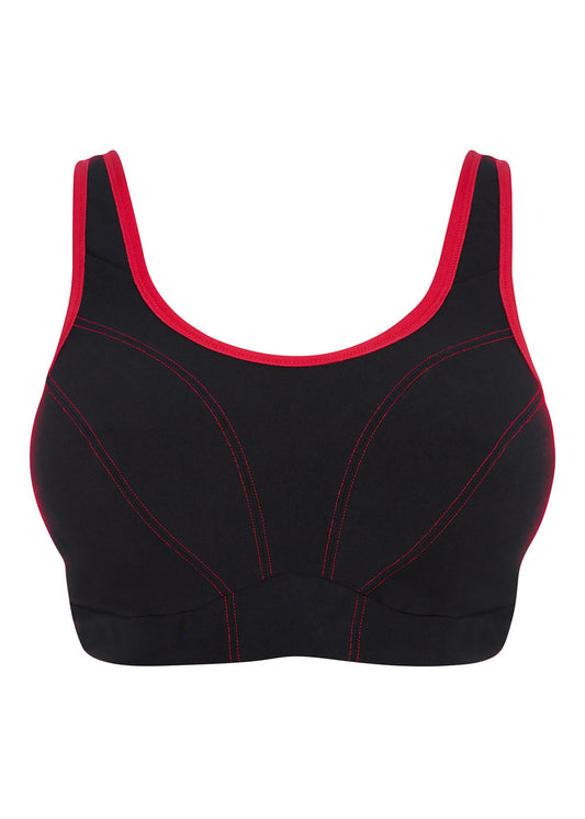 Soft Cup Wireless Sport Bra GD6910 - Black