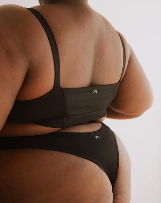 High Rise Thong - Black