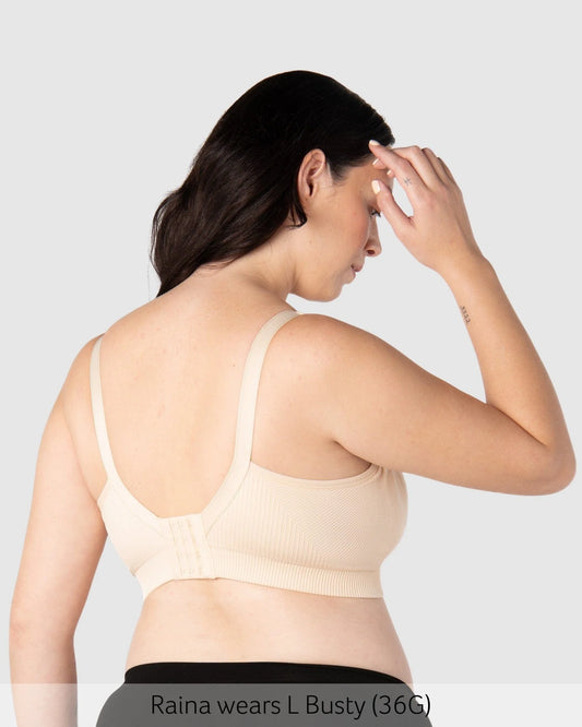 My Everyday Flexfit Wireless Nursing Bra Busty - Latte