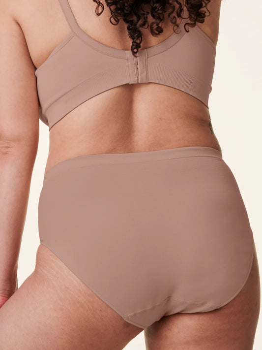 High Rise (X) Seamless Panty 21001BA - Cameo