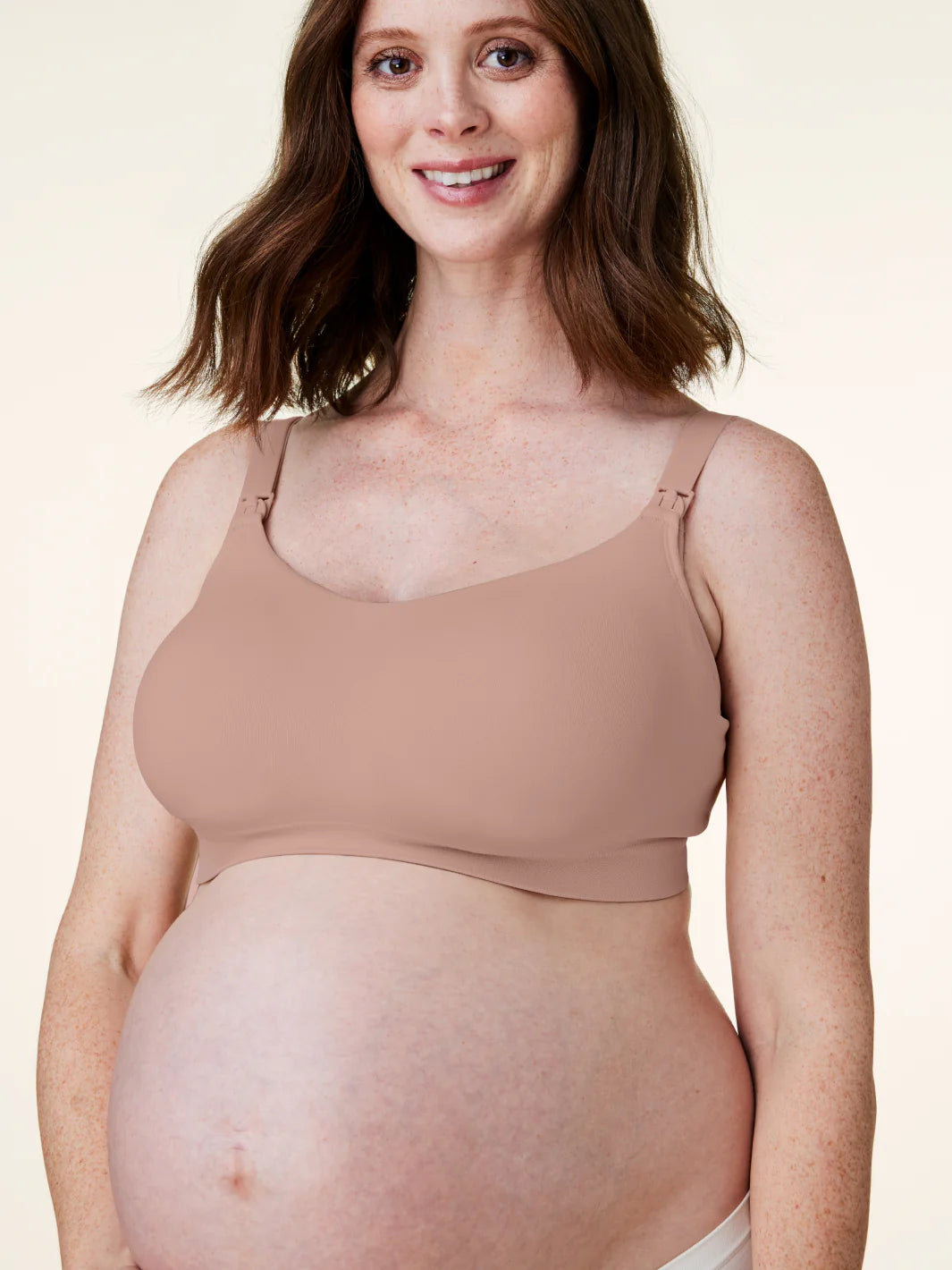 Intrigue Balconette Nursing Bra 11042 - Cameo