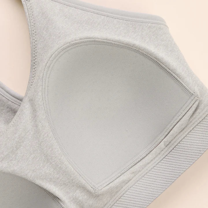 Light Impact Wireless Sport Bra 11061 - Black