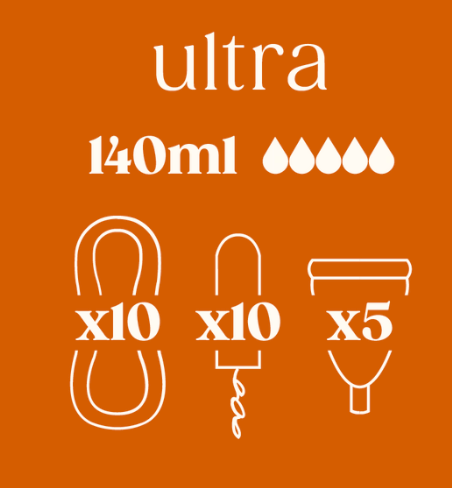 Charlie - Ultra (140ml) - Leakproof Period Short Boxer - Terra Cotta