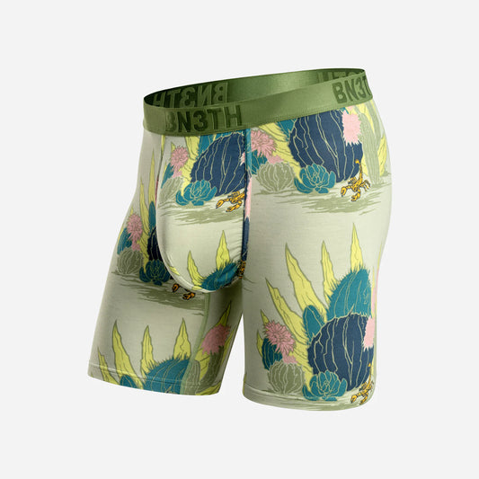 BN3TH 6.5" Classic Boxer Brief 1234 - Cactus Floral - Fair Green