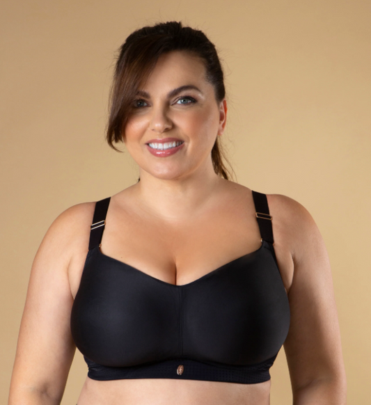 Freedom Wireless Sport Bra - Black