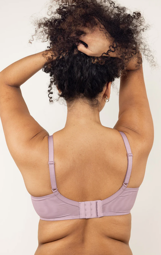 Chloe (X) Uniwire Bra - Elderberry