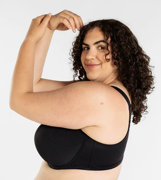 Avery Flexwire T-shirt Bra - Black
