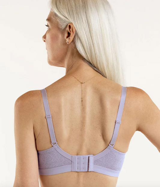 Cate (SC) Wireless Soft Cup Bra - Sweet Lavender