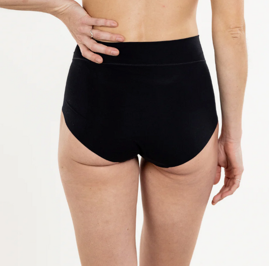 Soft Support High-Rise Briefs - Black