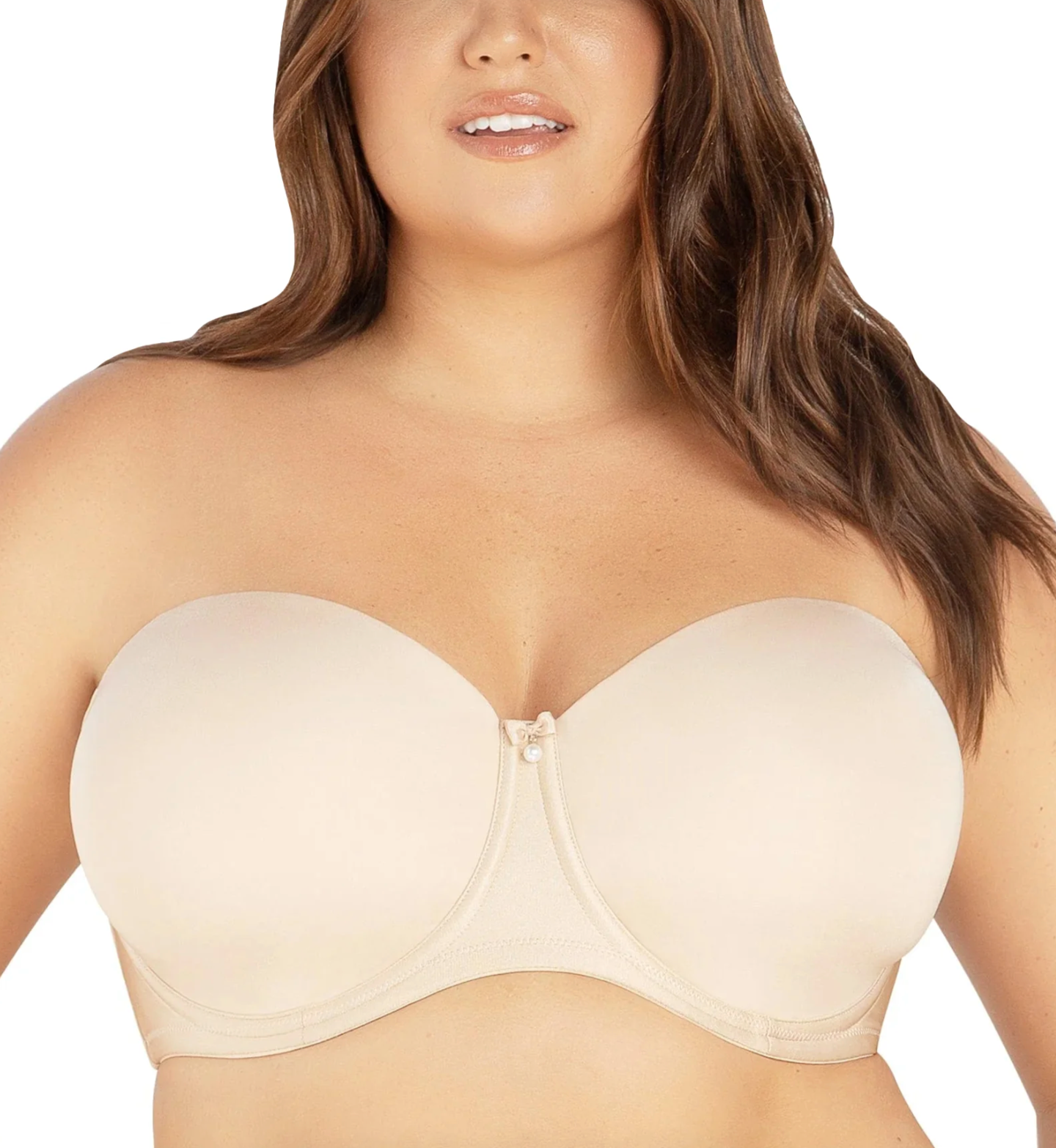 Elise Strapless Multiway T-shirt Bra P60915 - Bare