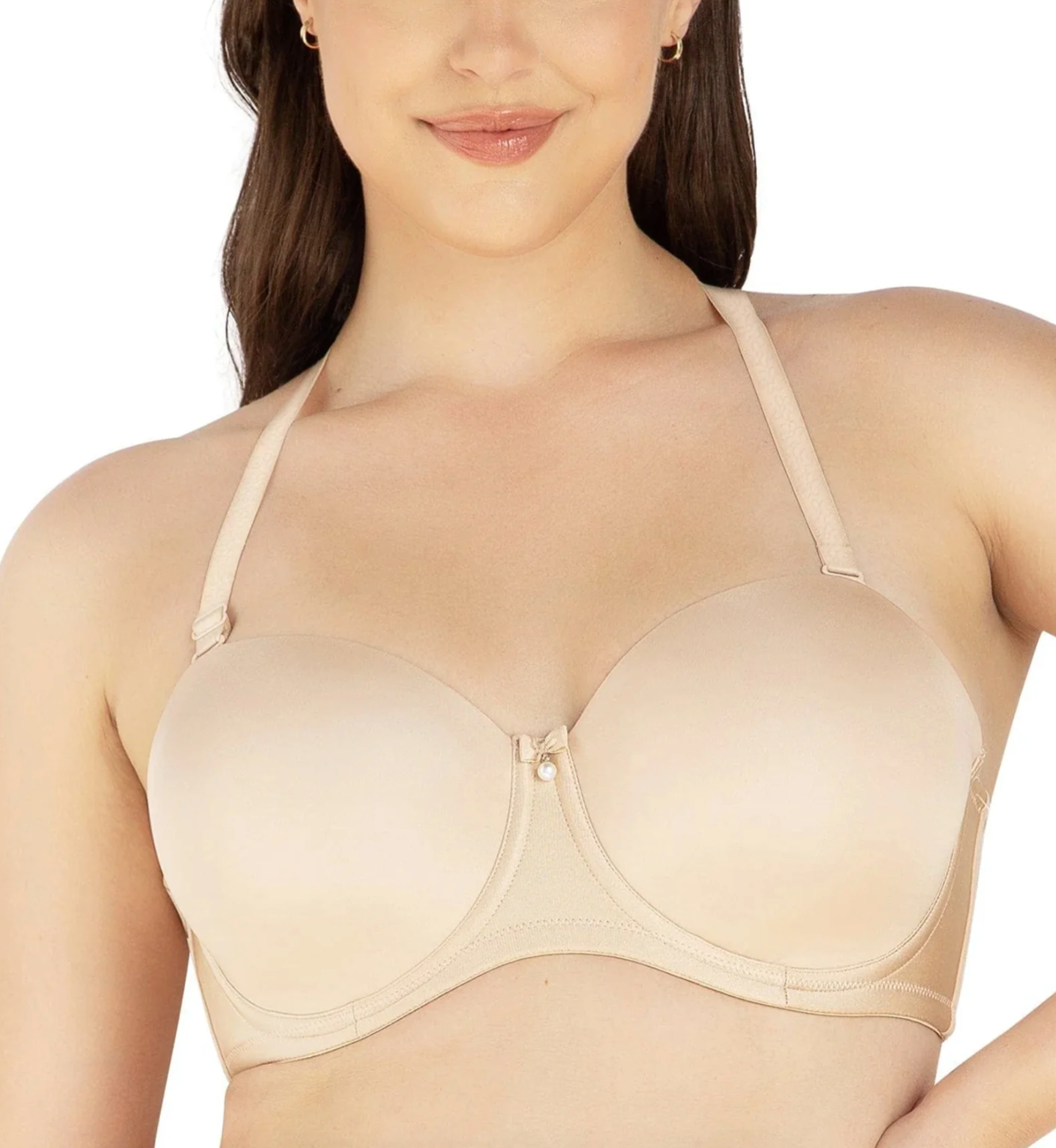 Elise Strapless Multiway T-shirt Bra P60915 - Bare