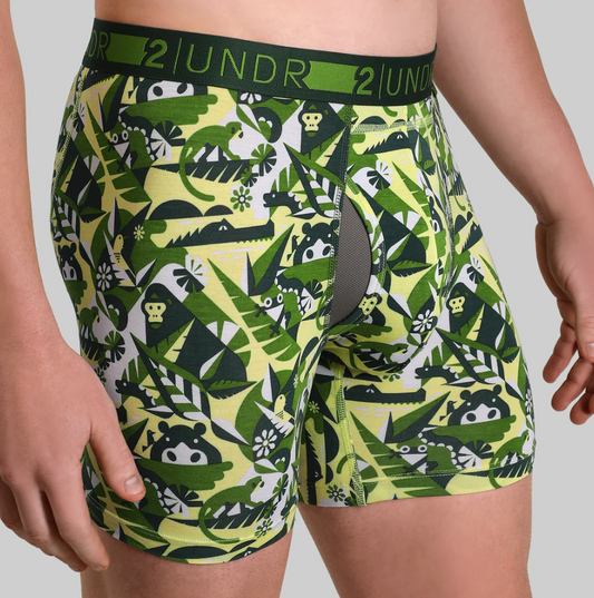 2UNDR 6" Day Shift Boxer Brief - Congo