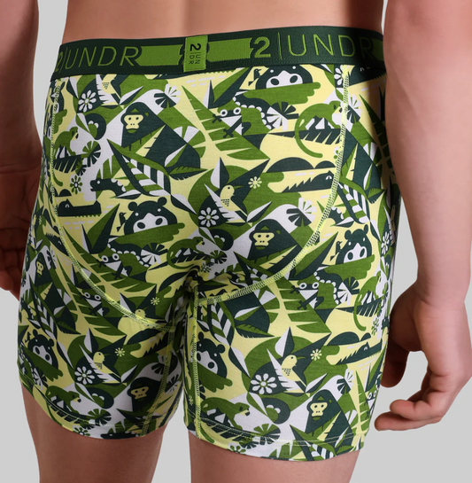 2UNDR 6" Day Shift Boxer Brief - Congo