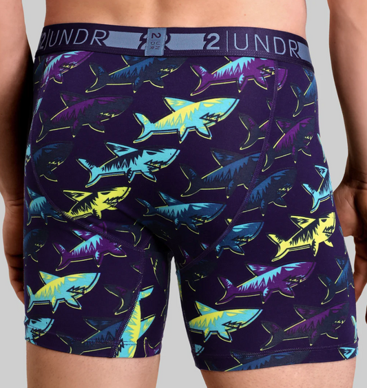 2UNDR 6" Day Shift Boxer Brief - Snack Time