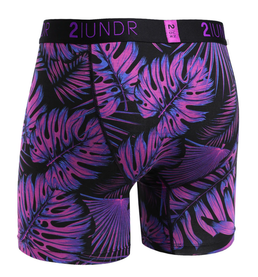 2UNDR 6" Swing Shift Boxer Brief - Ultraviolet