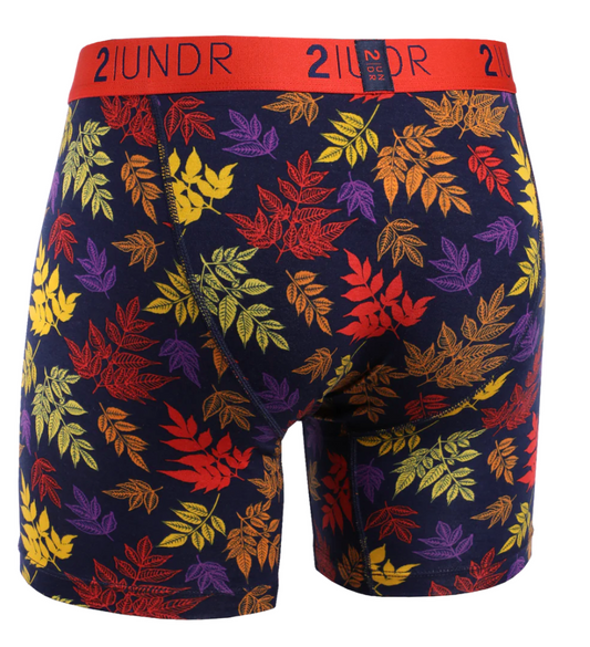 2UNDR 6" Eco Shift Boxer Brief - Leaf Cycles