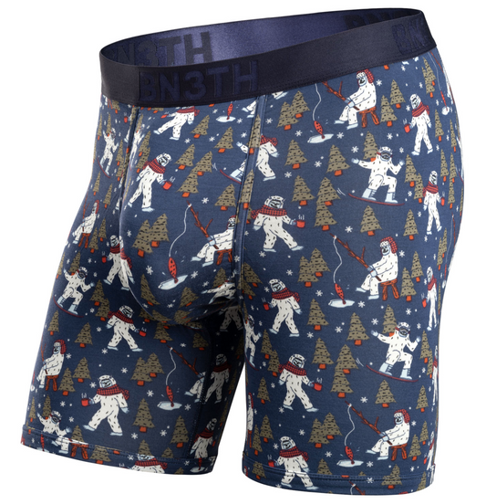BN3TH 6.5" Classic Boxer Brief - Winter Wonder - Dark Navy