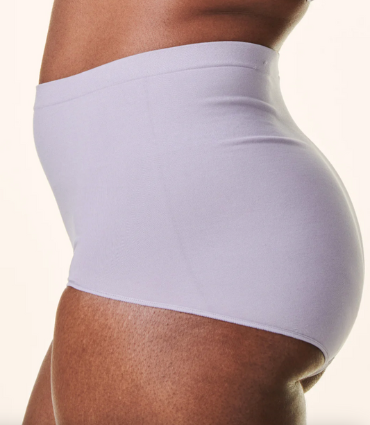 High Rise (X) Seamless Shorty 21003BA - Grey Orchid