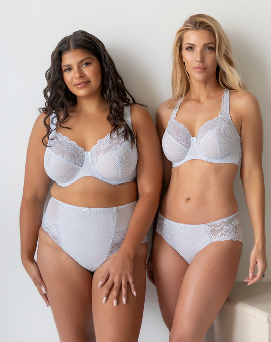 Serena Lace Bikini U2762 - Steel Blue