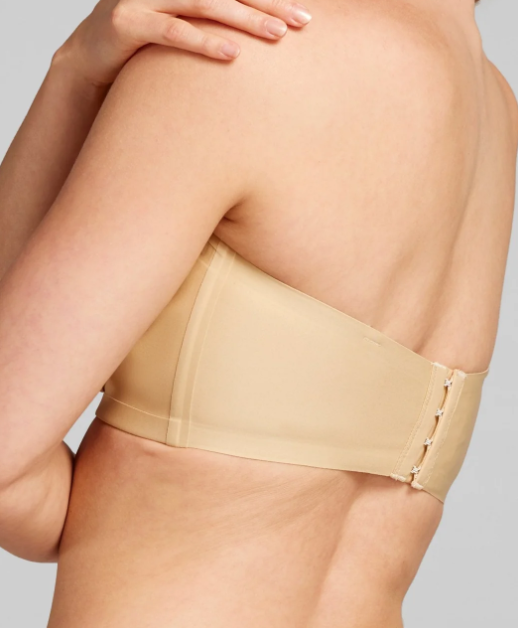 Wireless Microfiber Padded Multiway Strapless T-shirt Bra SIMI298 - Cuban Sand