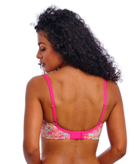 Flirt (SS) Padded Half Cup Bra AA403315 HOK - Hot Pink